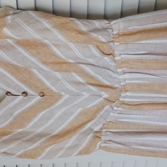 Gentle Fawn Lowe Linen Blend Jumpsuit,  Size L - Picture 5 of 14